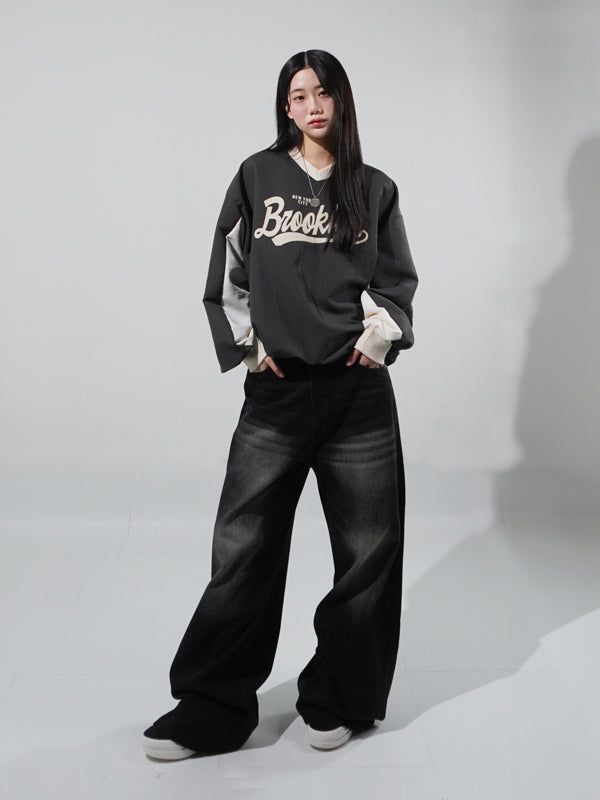 (UNISEX) NY Overfit Crispy Sweatshirt