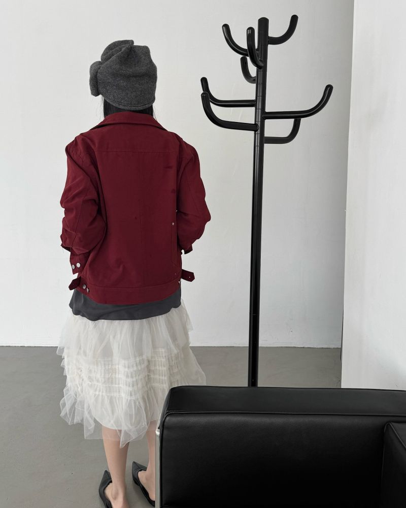Rivet dyed jacket (Unisex)
