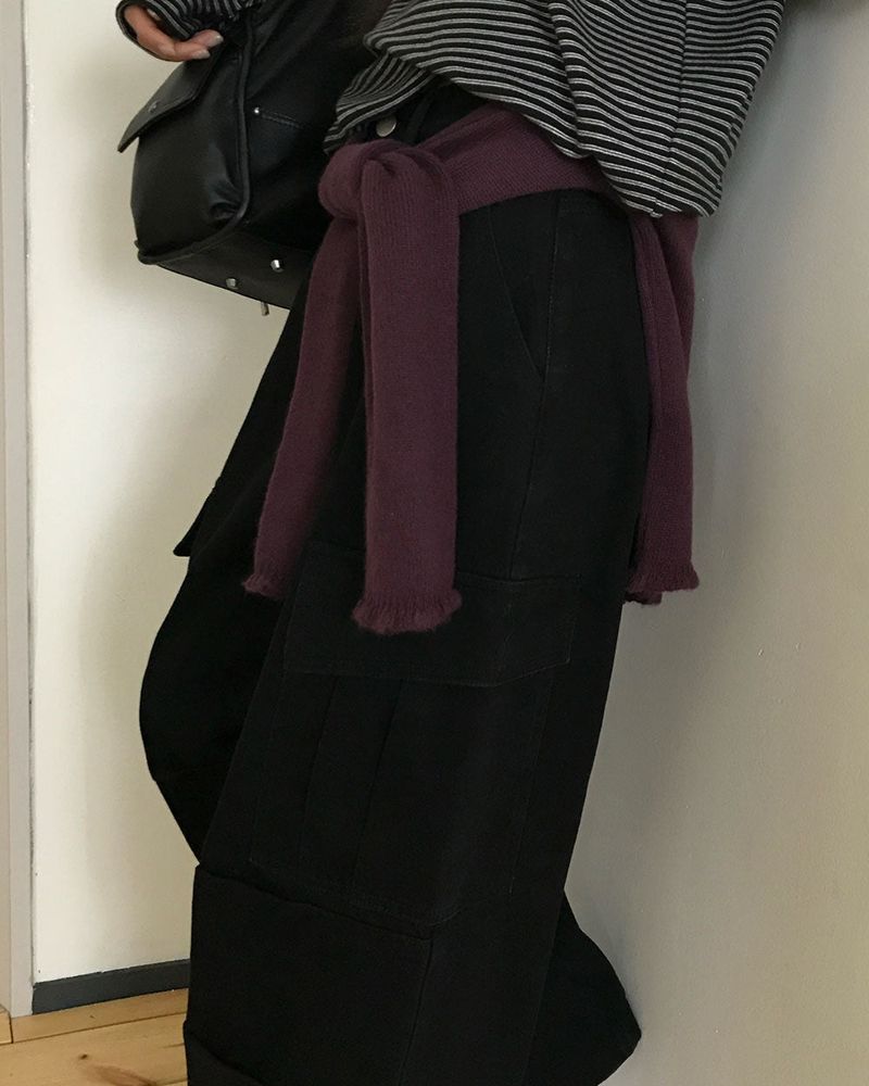 [ORIGINAL] Kinder Pigment Cargo Wide Pants