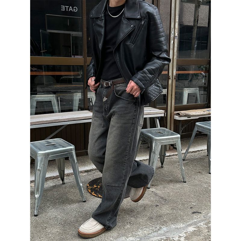 [PROMOTION] Patch biker rider jacket(2color)