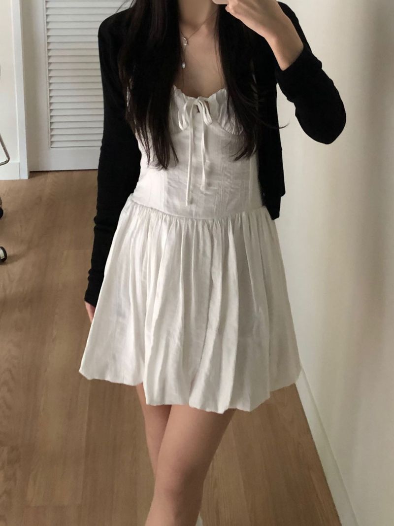 Haze Balloon Mini Dress (3 colors)