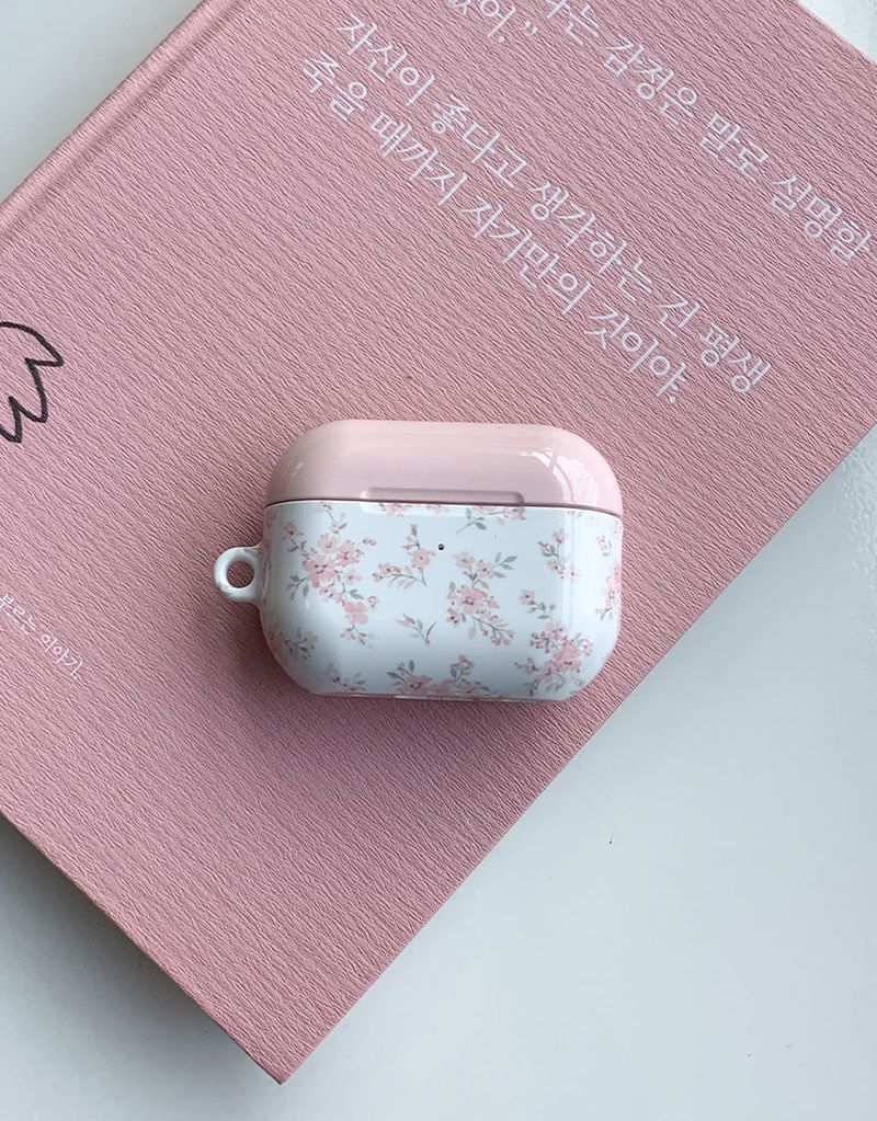 [MADE] ピンクブロッサム AirPodsケース