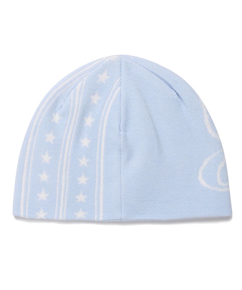 GUERILLA SLAMMERS JACQUARD BEANIE BLUE(CV2DFUAB60A)