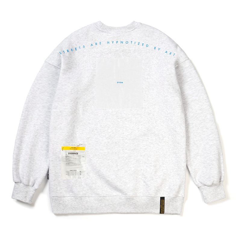 STIGMA(スティグマ)の「21 TYPO OVERSIZED HEAVY SWEAT CREWNECK WHITE MELANGE(Tops)」