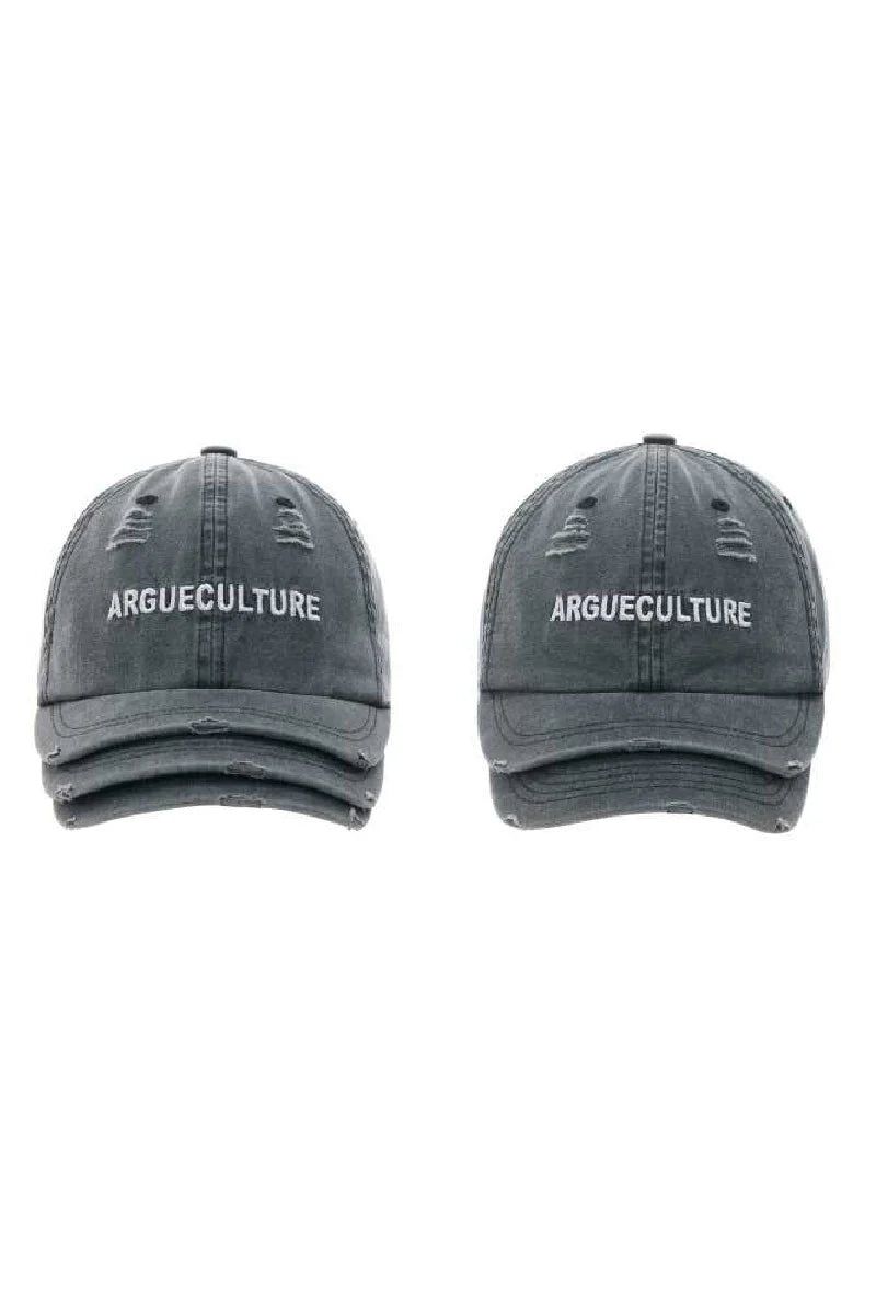 Washed Layered Brim Sun Hat