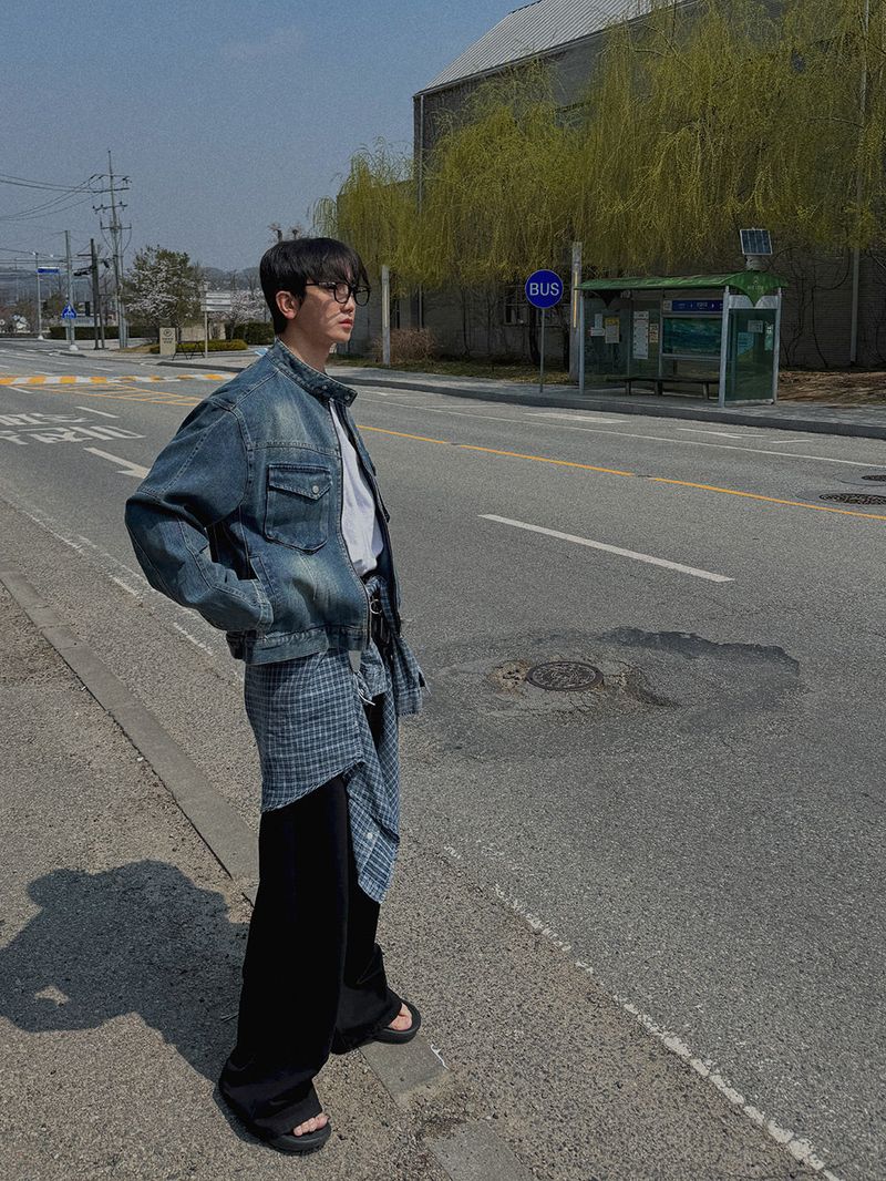 ASCLO Western Rider Denim Jacket (2color)