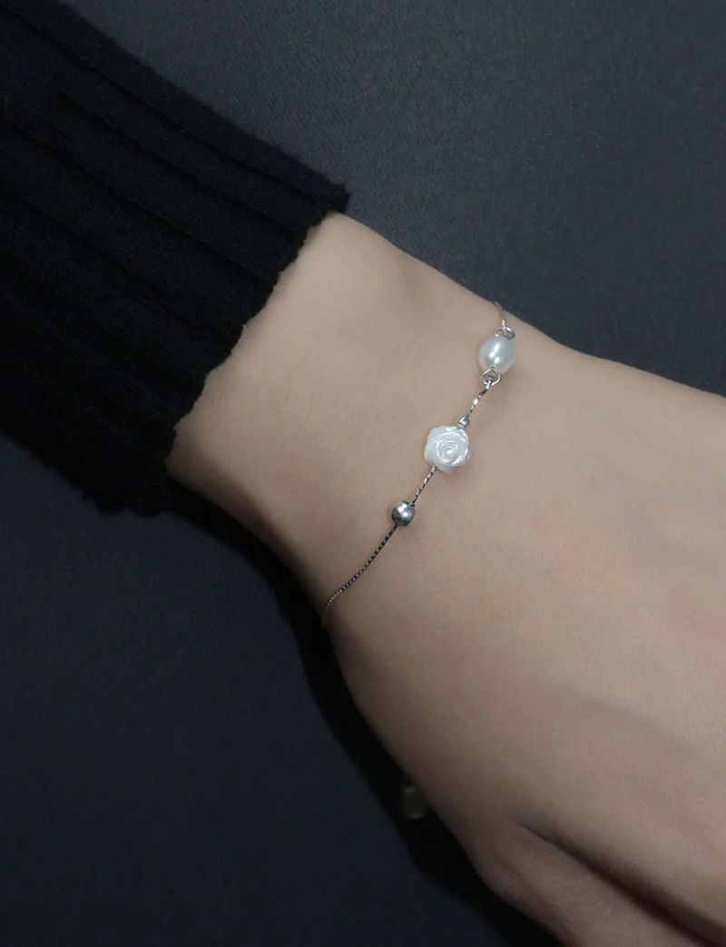 [MADE] rose petal trace bracelet
