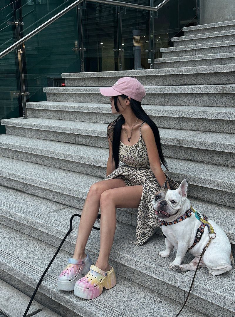 Light pink city ball cap