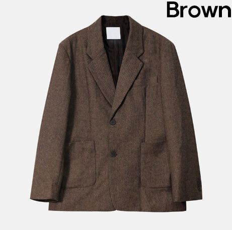 Brox Wool Herringbone Blazer