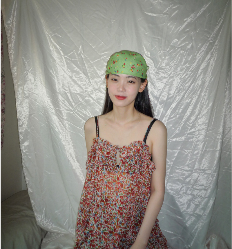 Strawberry bandana scarf