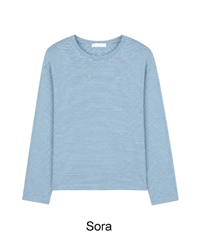 Aaron Loose Fit Striped Long Sleeve