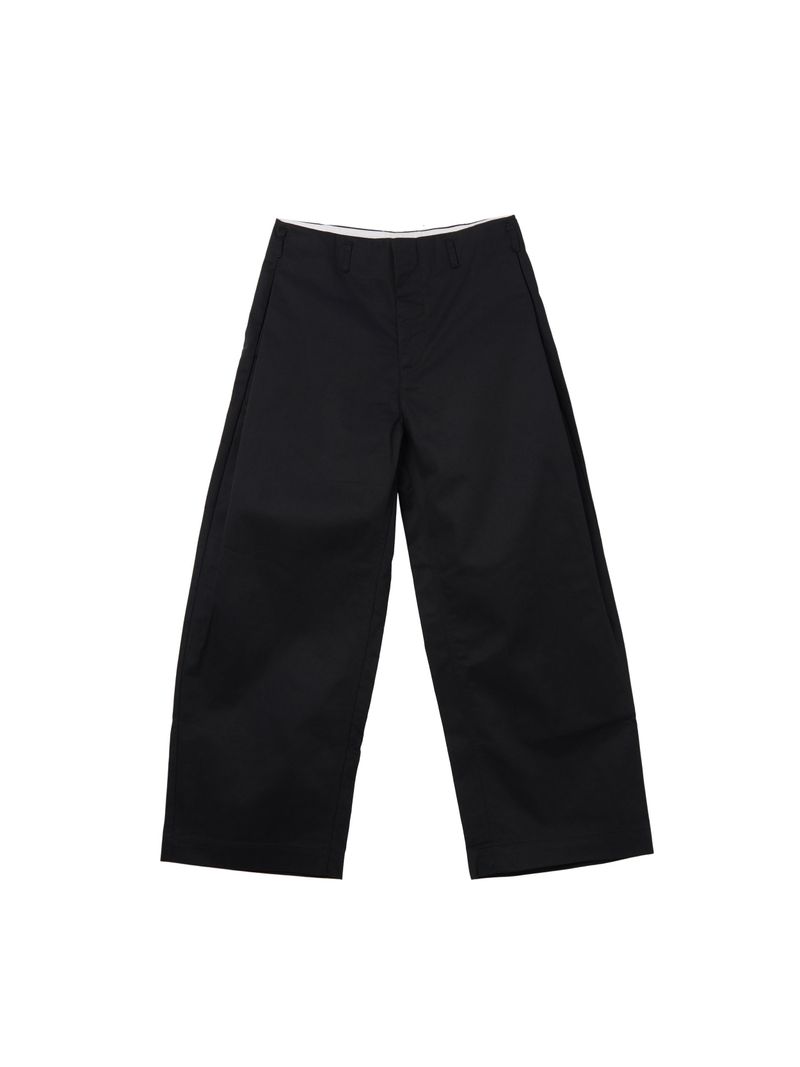 6CRAYON(シックスクレヨン)の「6CRAYON Rigid Coating Straight Black Pants with Side Pleats(Pants)」