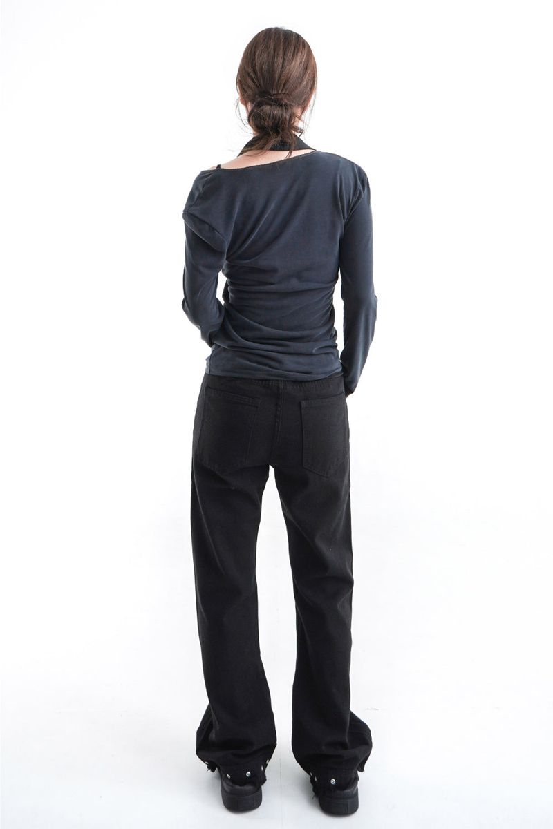 WESTERN EDGE BLACK DENIM