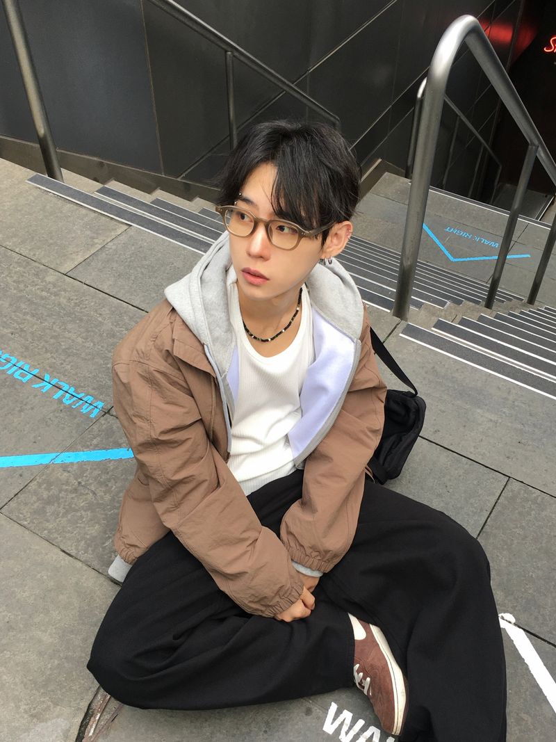 Uchi High Neck Windbreaker 4C