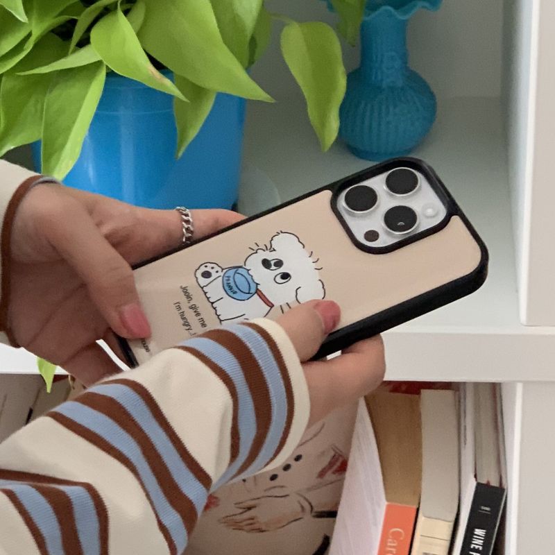 prankie house（プランキー ハウス）の「[epoxy] puppy food time case（Smartphone Accessories）」