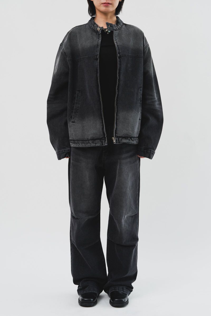 Anti Biker Denim Jacket (3color)