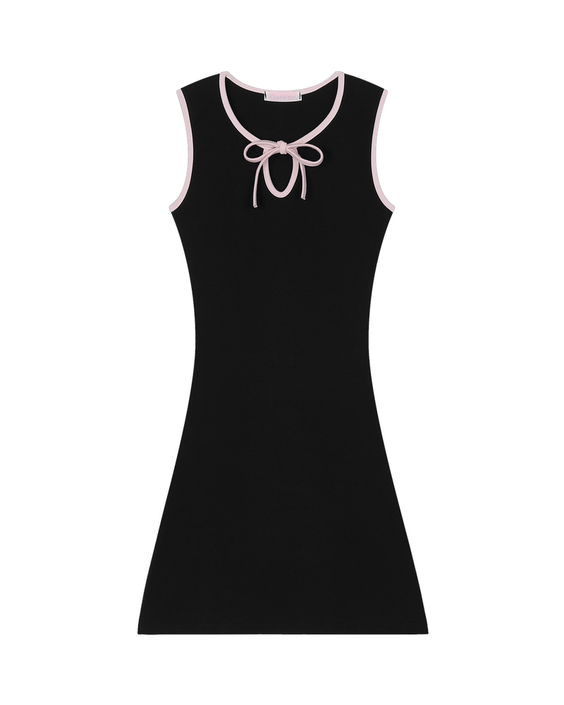 [MADE] Watering Ribbon Mini Dress
