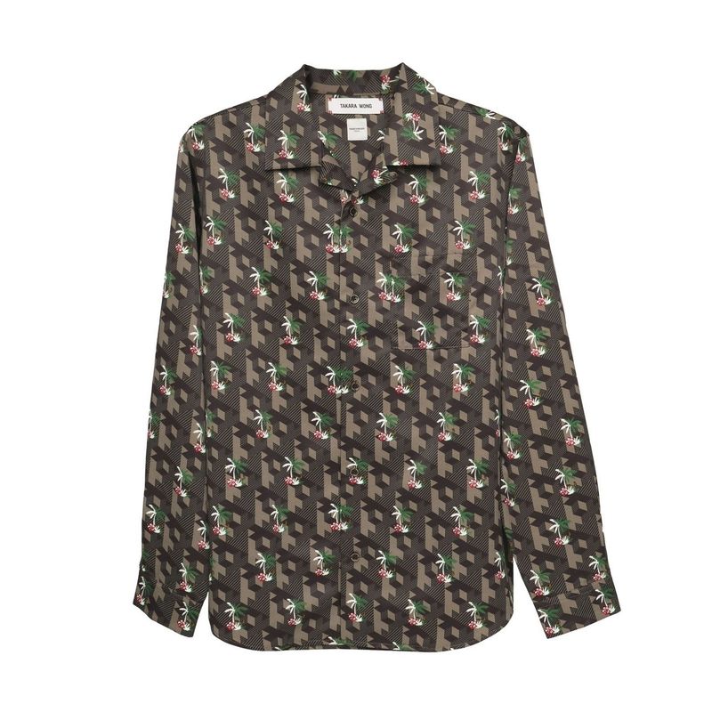 MONOGRAM PRINTED SHIRTS