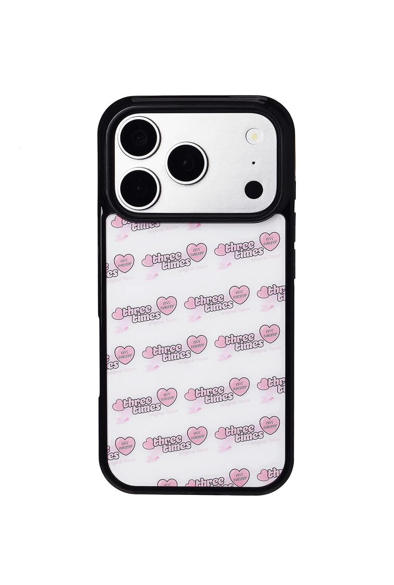 threetimes（スリータイムズ）の「【即日発送】Bubblegum iphone case - white（Smartphone Accessories）」