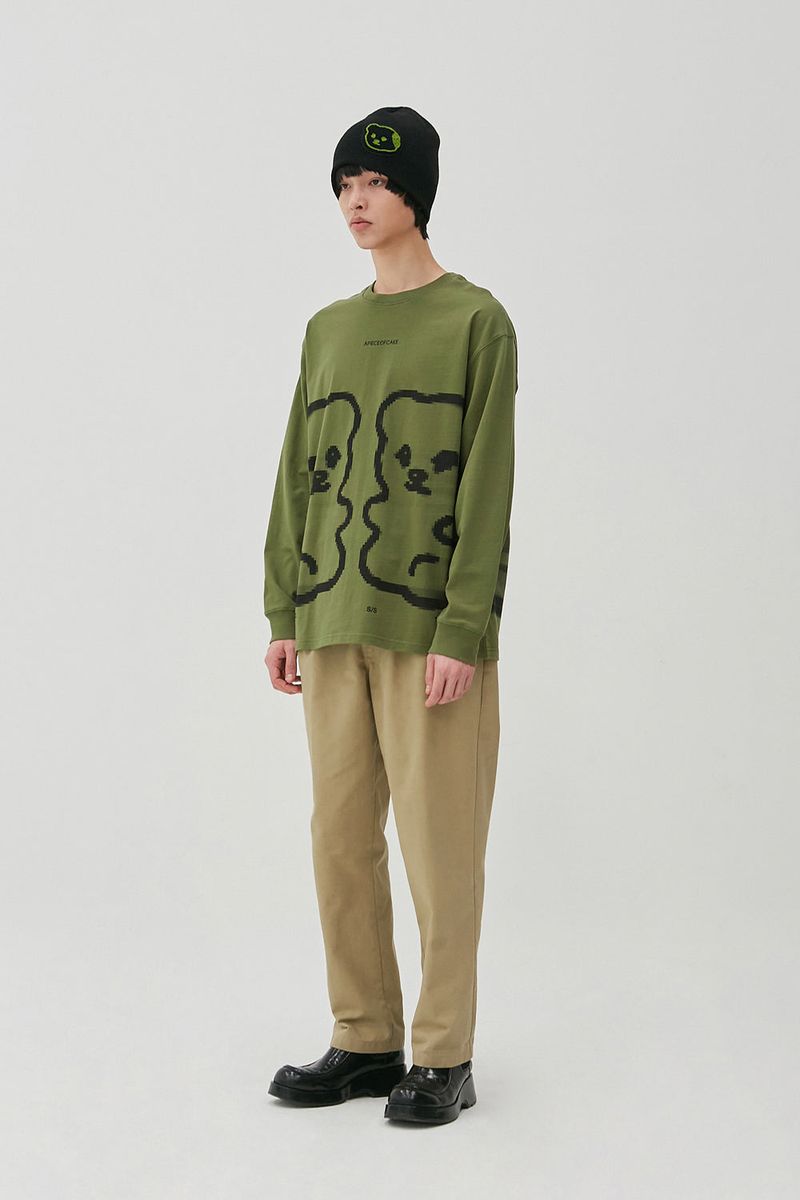 Clone L/S Tee_Khaki