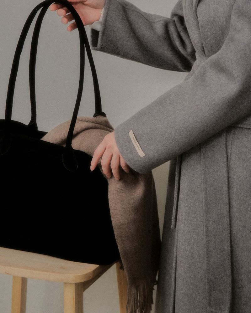 Mael Suede Shoulder Bag