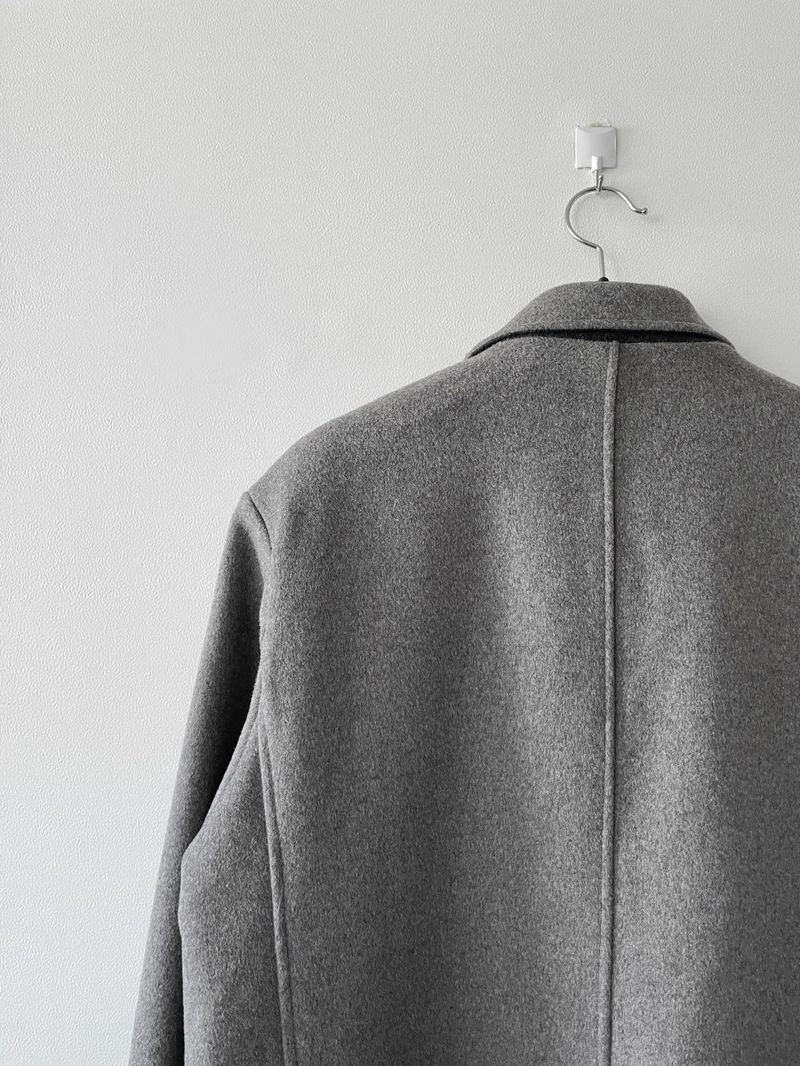 Firenze collar cashmere coat