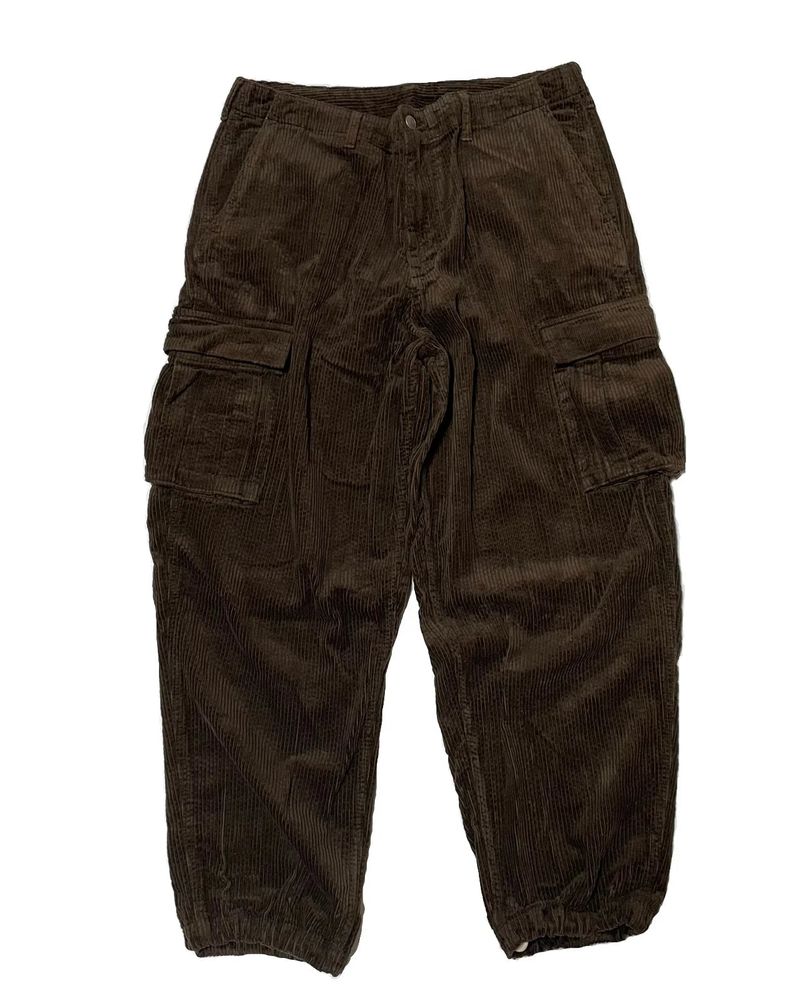 Loose Fit Corduroy Cargo