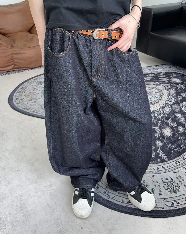 Ropel Summer Non-Faded Raw Denim Pants