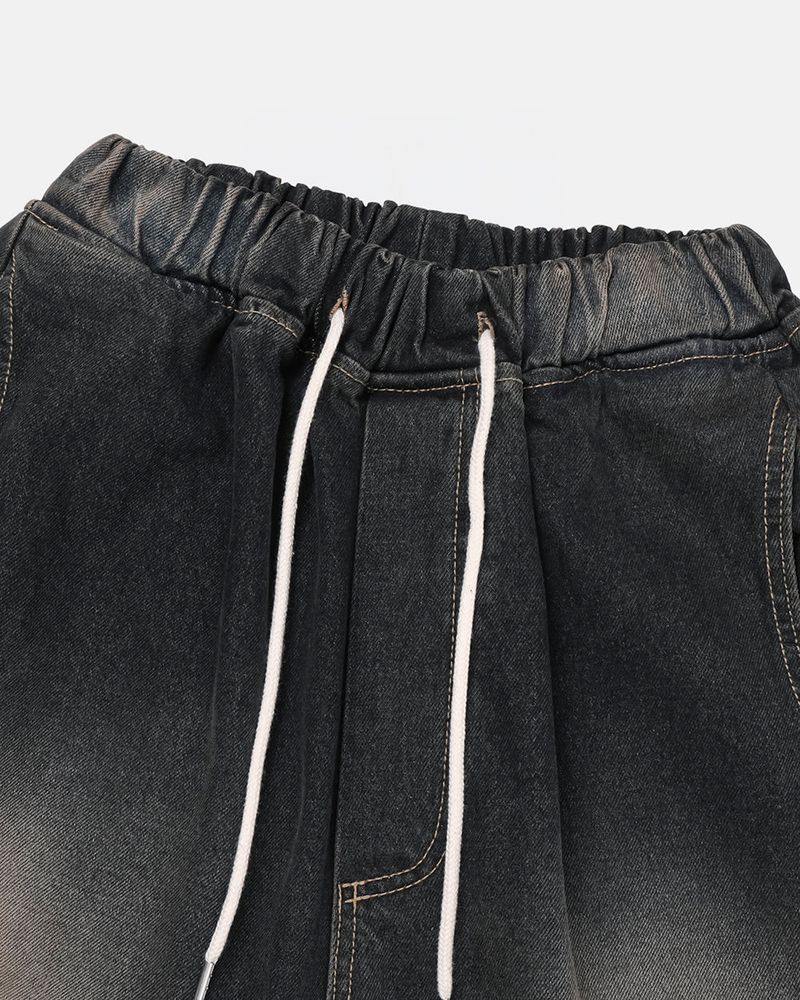 Blon brown teen balloon denim