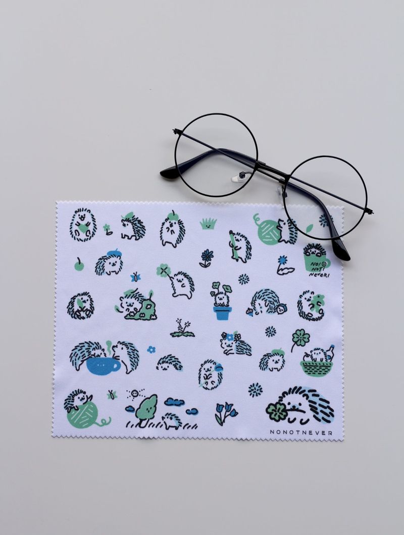 glasses cleaner Lucky Hedgehog