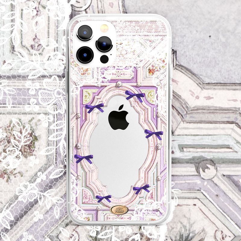 【MADE】Lace frame Jelly hard Phone case