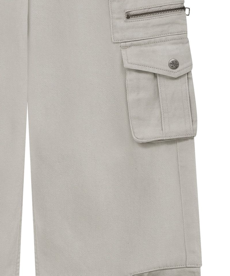 zip st pants (ivory)