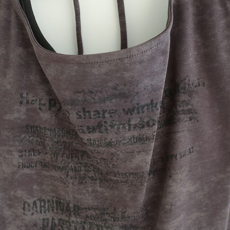 Dave Vintage Back-Open Halter Top 231633136