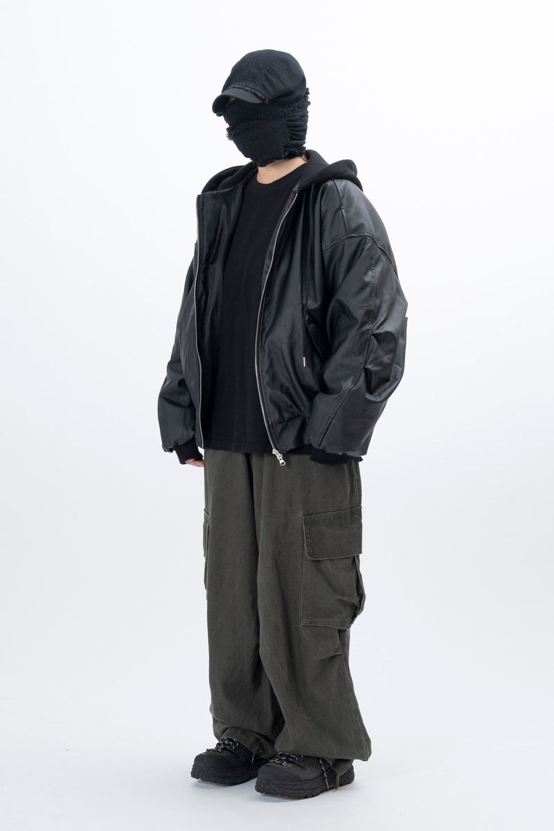 Kiria Leather Flight Jacket