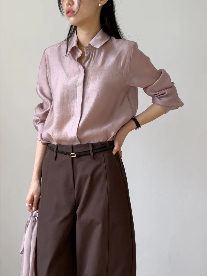 Probe Pintuck Wide Pants