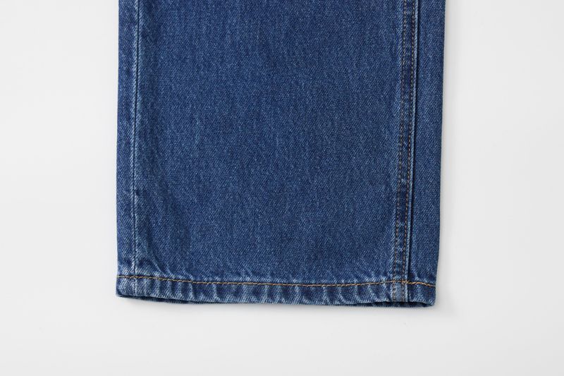  2ND REPRODUCTION PRE-ORDER DEEO BLUE MIDE-WAISTED STRAIGHT DENIM code 26202