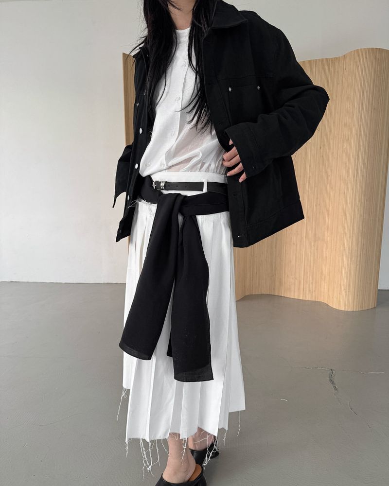 Rivet dyed jacket (Unisex)
