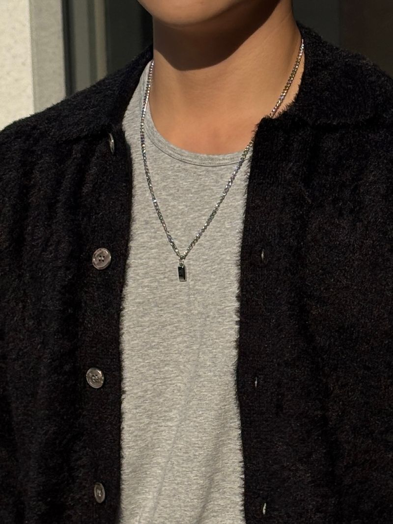 AVAND（アバンド）の「Rect minimal necklace（Accessories）」