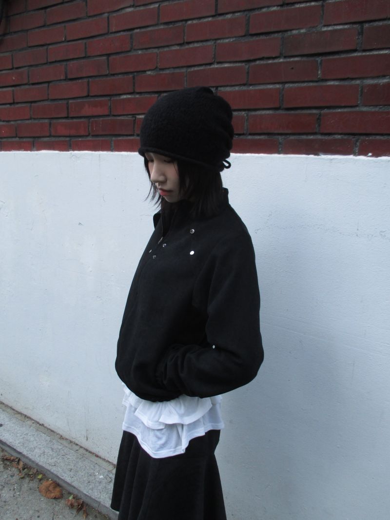ロールアップ ストリングビーニー