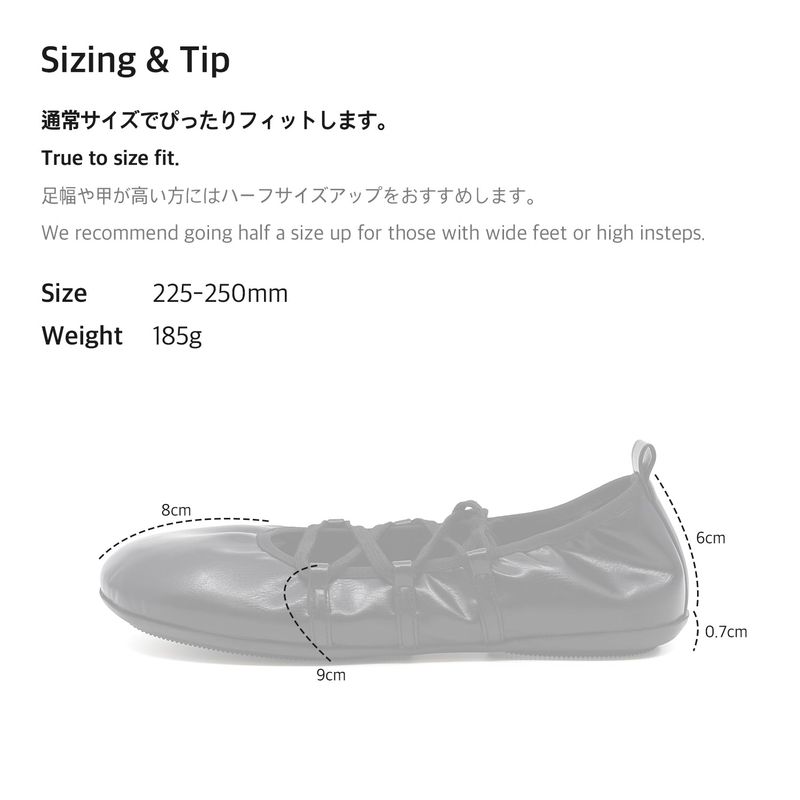 Blessed 0001. Lace-Up Flats - 3colors