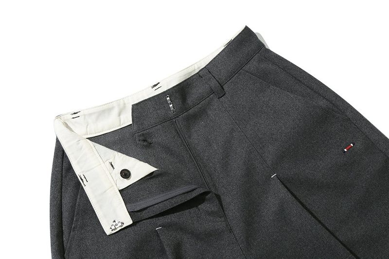 WIDE BERMUDA PANTS_GREY