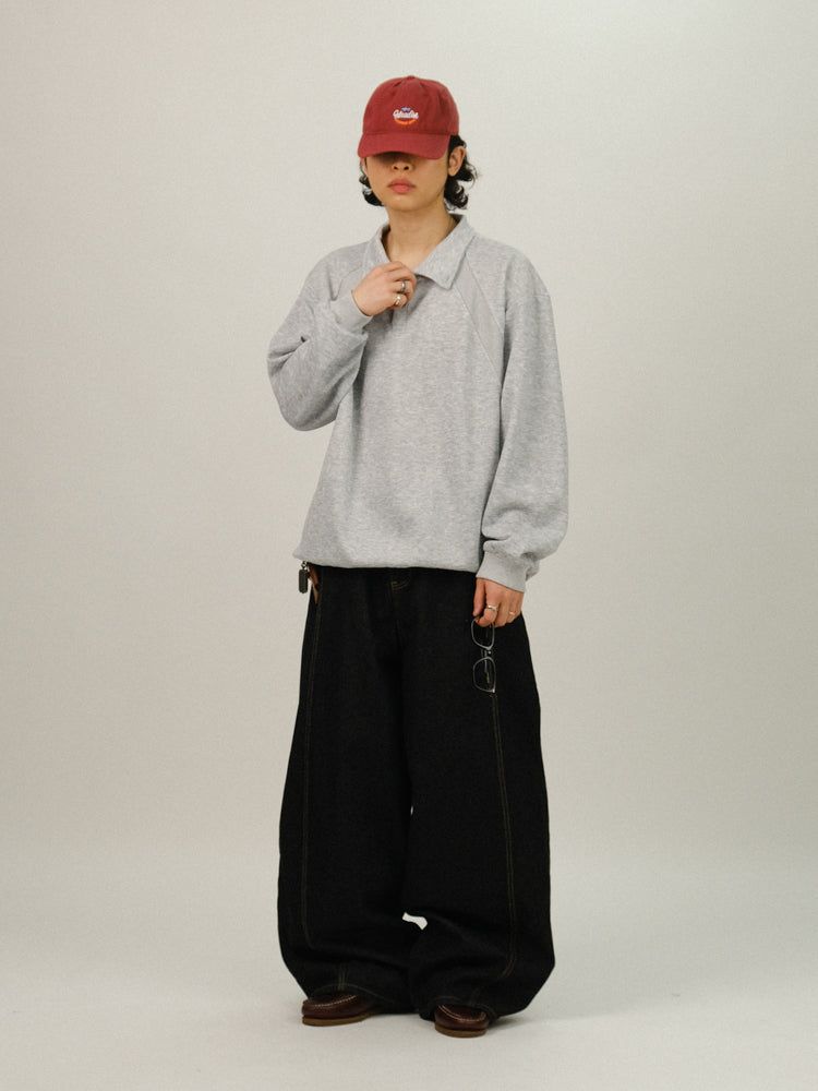 RU Basic Collar Sweatshirt