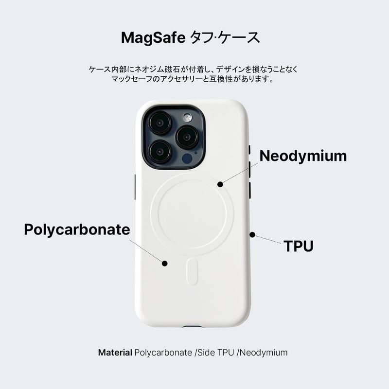  Heart Pattern MagSafe Tough Case