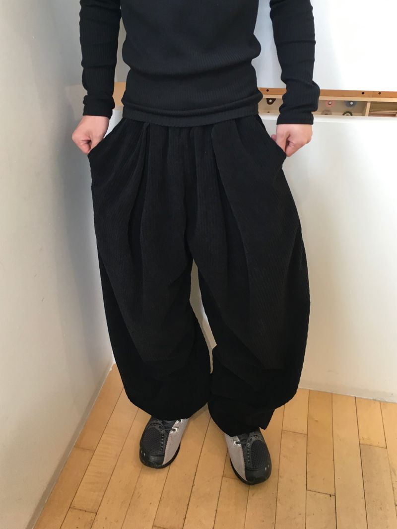 Hey Balloon Corduroy Pants 6C