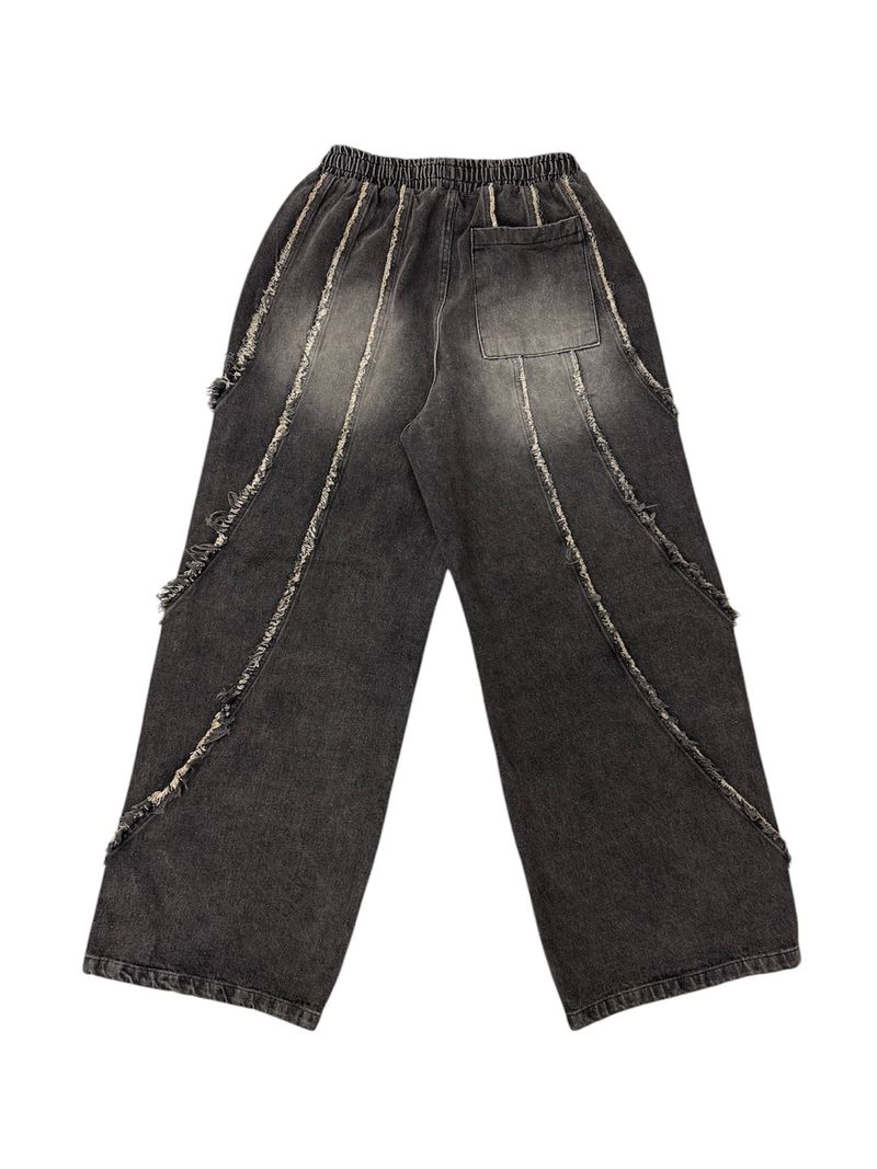 Melt Seamline Denim Pants (2 Colors)