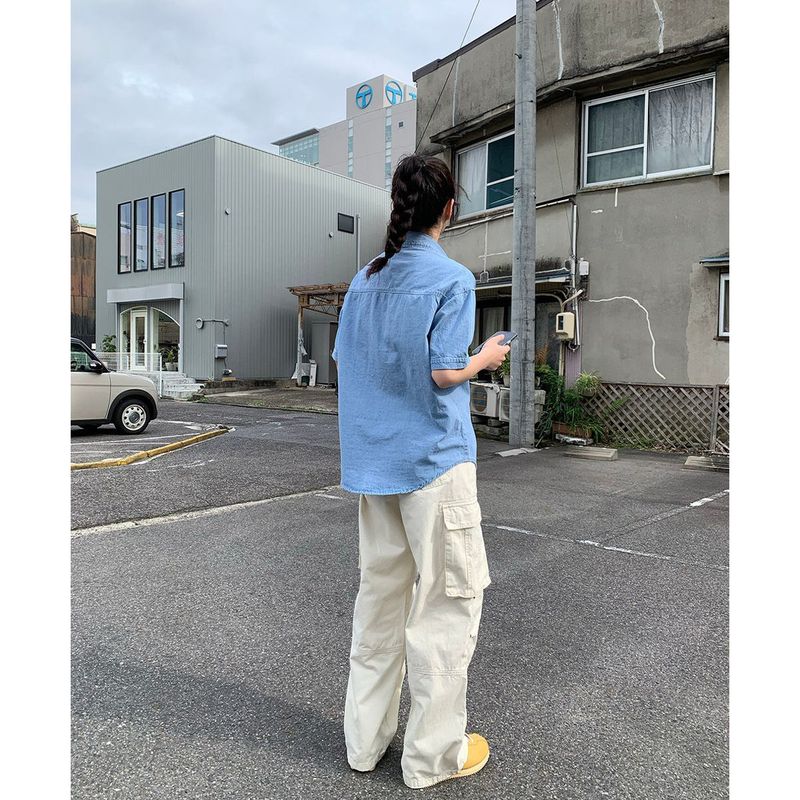 Mundeely denim shirt