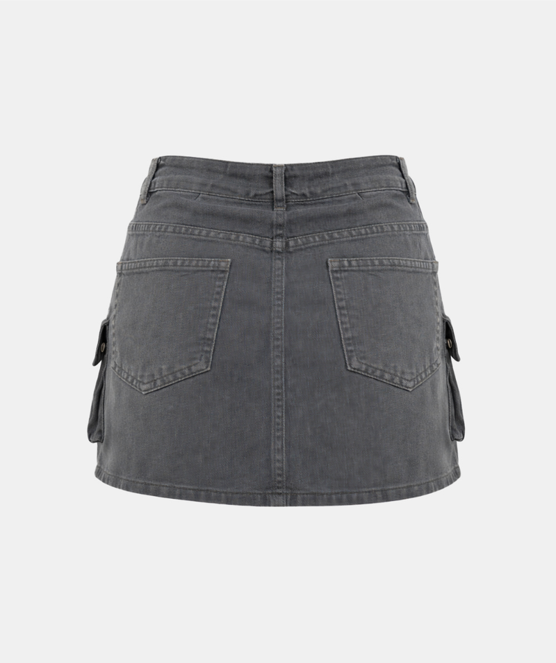 Bruno Utility Denim Skirt