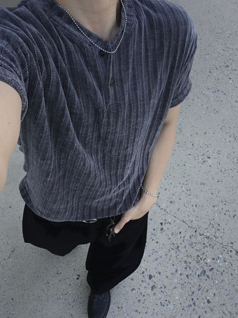 Russ Henley neck short-sleeved 2C
