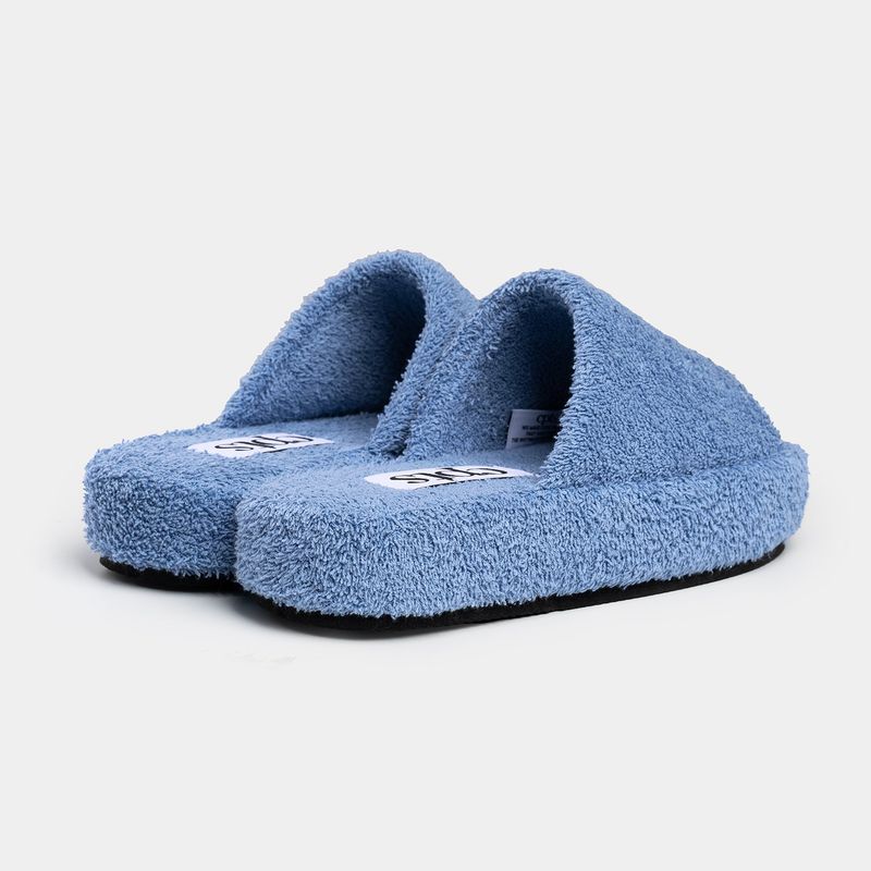 HODGEHOG TOWELING SLIDES_PALE BLUE