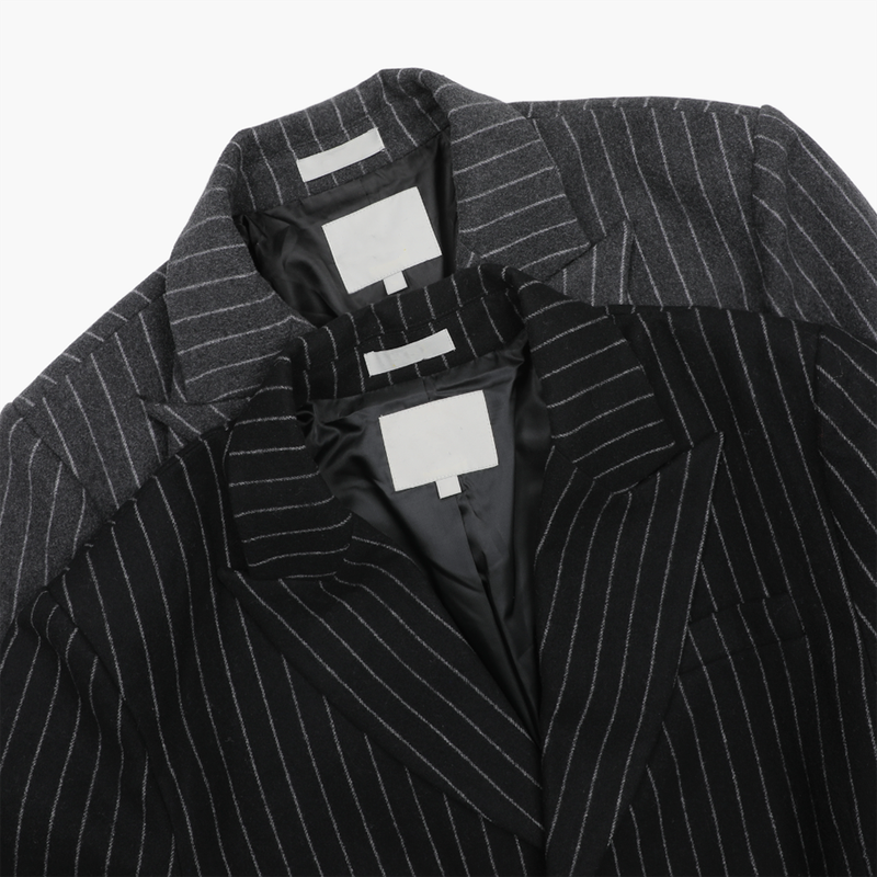 ASCLO Power Shoulder Stripe Coat (2color)